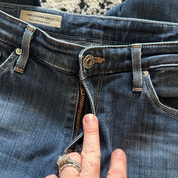 Adriano Goldschmied The Legging Ankle "Super Skinny Ankle" Jeans Size 27R - Picture 8 of 14